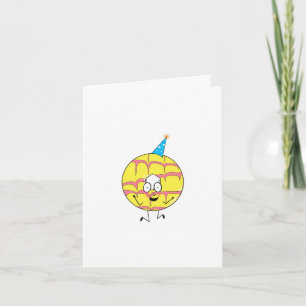 Carte d'anniversaire, fête sur carte, anneau de fê