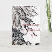 Carte d'anniversaire fille (Dos)