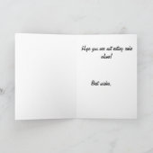 Carte d'anniversaire fille photo vintage (Intérieur)