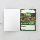 Carte d'anniversaire fils (Intérieur)