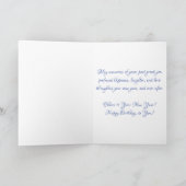 Carte d'anniversaire "Flagstaff Shack" (Intérieur)