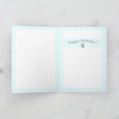 Carte d'anniversaire Fleur Smeraldo (Intérieur)