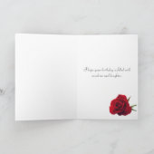Carte d'anniversaire florale (Intérieur)