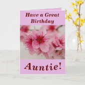 Carte d'anniversaire florale brillante et audacieu (Fleur jaune)