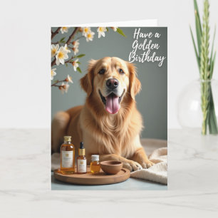 Carte d'anniversaire Florale de Printemps