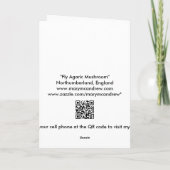 Carte d'anniversaire "Fly Agaric Mushroom" (Dos)