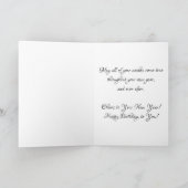 Carte d'anniversaire "Fontaine de Dandelion" (Intérieur)