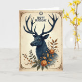 Carte d'anniversaire Forest Guardian (Fleur jaune)