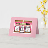 Carte d'anniversaire française de thème de (Fleur jaune)