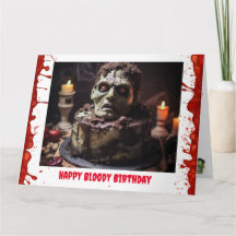 Carte d'anniversaire Frankenstein