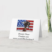 Carte d'anniversaire Freedom aceo (Dos)