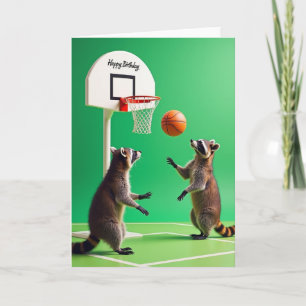 Carte d'anniversaire Fun Hoops