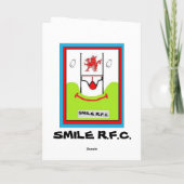 CARTE D'ANNIVERSAIRE FUNNY RUGBY (Dos)