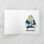 CARTE D'ANNIVERSAIRE FUNNY RUGBY (Intérieur)