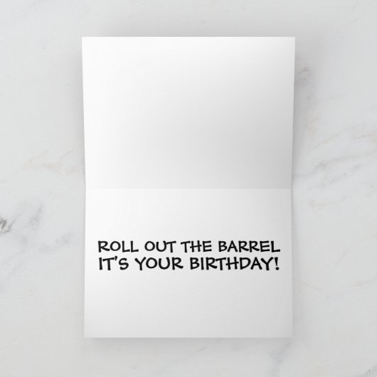 CARTE D'ANNIVERSAIRE FÛT DE BOURBON (Intérieur)