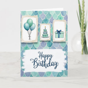 Carte d'anniversaire Gâteau Vignette