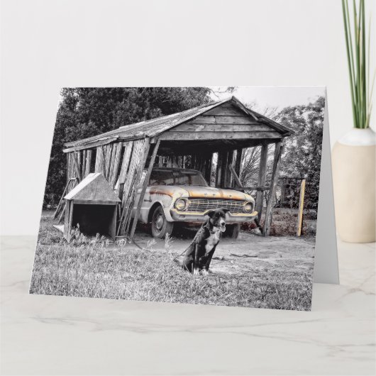 Carte d'anniversaire géante de grands Australiens (Devant)