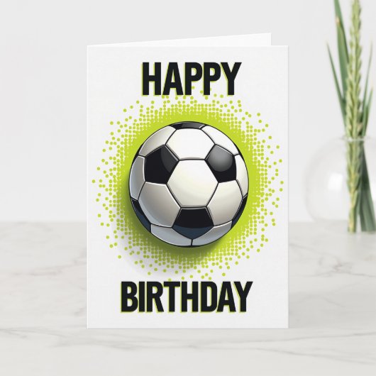 Carte d'anniversaire Geometric Burst (Devant)