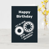 Carte d'anniversaire Get In Gear (Fleur jaune)