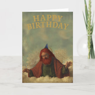 Carte d'anniversaire Ginger God