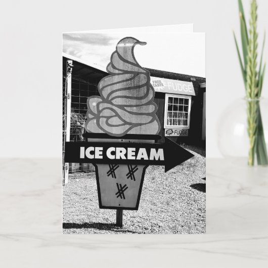 Carte d'anniversaire "Glace du baroudeur" (Devant)
