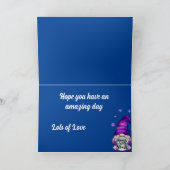 Carte d'anniversaire Gnome Galaxy (Intérieur)