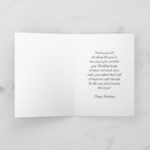 Carte d'anniversaire Godmère - Chocolats (Intérieur)