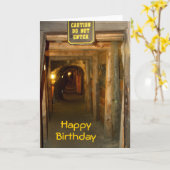 Carte d'anniversaire Gold Mine (Fleur jaune)