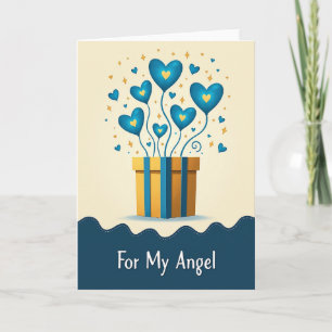 Carte d'anniversaire Golden Hearts
