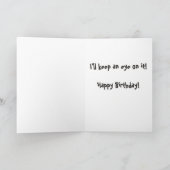 Carte d'anniversaire Golden Retriever (Intérieur)