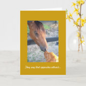 Carte d'anniversaire Golden Retriever, Contraires (Fleur jaune)