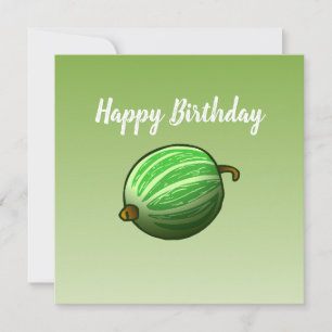 Carte d'anniversaire Gooseberry