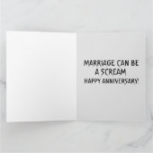 CARTE D'ANNIVERSAIRE GOTHIC SQUELETTES (Intérieur)