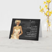 Carte d'anniversaire gothique de zodiaque de Lion (Fleur jaune)