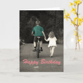 Carte d'anniversaire grand frère (Fleur jaune)