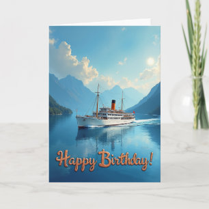Carte d'anniversaire Grand Voyage