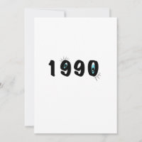 Carte d'anniversaire graphique à l'illustration d'
