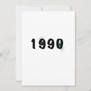 Carte d'anniversaire graphique à l'illustration d'