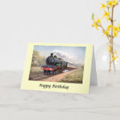 Carte d'anniversaire - Great Central Railway (Fleur jaune)