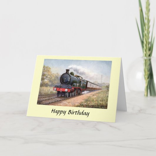 Carte d'anniversaire - Great Central Railway (Devant)