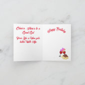Carte d'anniversaire : Great Gal (Intérieur)
