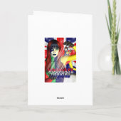 Carte d'anniversaire Great Grandson avec Cyborg -  (Dos)