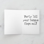 Carte d'anniversaire Greyhound ETS (Intérieur)