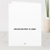 CARTE D'ANNIVERSAIRE GRIZZLY BEAR HUG OVERSIZED (Dos)