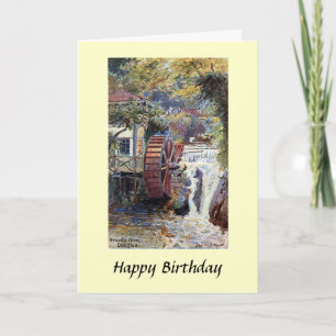 Carte d'anniversaire - Groupement Glen, Douglas, I