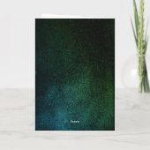 Carte d'anniversaire Grunge (Dos)