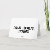 Carte d'anniversaire guitare (Dos)