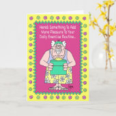 CARTE D'ANNIVERSAIRE GURU (Fleur jaune)