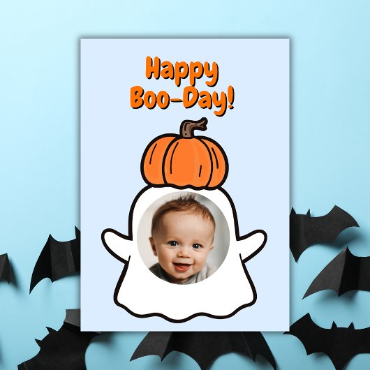 Carte d'anniversaire Halloween heureuse