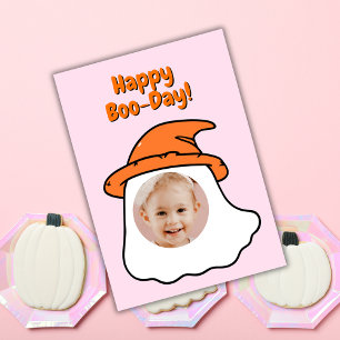 Carte d'anniversaire Halloween heureuse